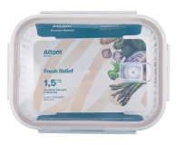 Altom Fresh Relief pojemnik z pok. prostokątny 1,5l 23x17x7,5cm ta - 1580554 - zdjęcie 3